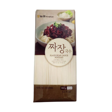 Koreanske Sort Bønne Nudler (Jajangmyeon) Hongyup 900g
