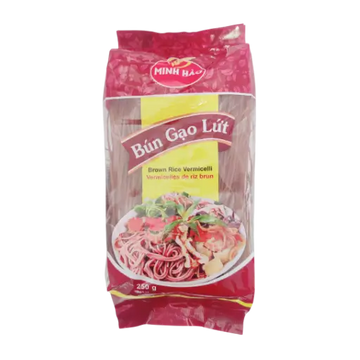 Brune Ris Nudler (Bun Gao Lut) Minh Hao 250g