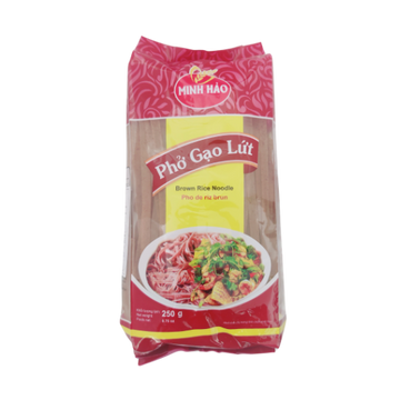 Brune Ris Nudler (Pho Gao Lut) Minh Hao 250g