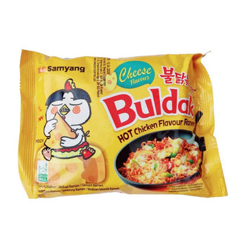 Spicy nudler med en cremet ostesmag
