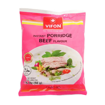 Instant Porridge Beef Flavour (Chao Bo) Vifon 50g