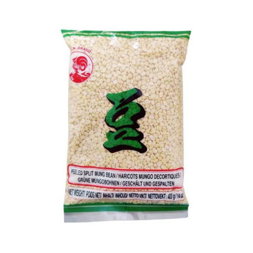 Peeled Split Mung Bean (Mungbønne) Cock 400g