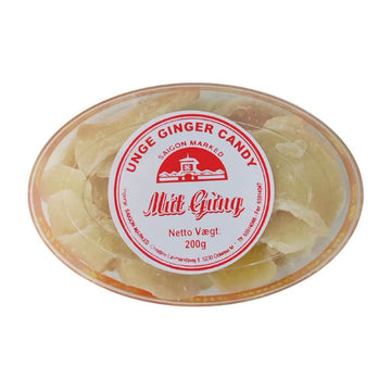 Unge Ginger Candy Saigon Marked 200g