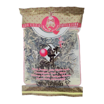 Tørrede Sorte Svampe (Træøressvamp) Eaglobe 80g