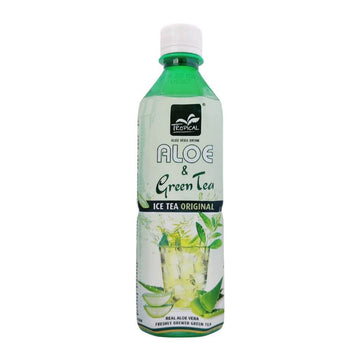 Aloe Vera & Grøn Te Tropical 500ml