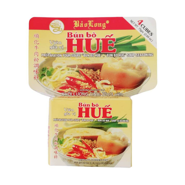 Beef Rice Noodles (Bun Bo Hue) Bao Long 75g