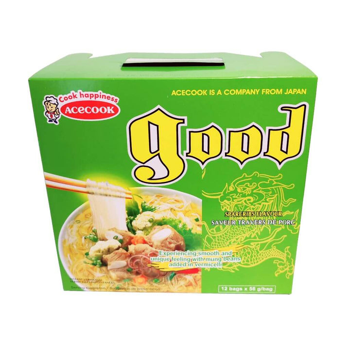 Bønne Vermicelli Spareribs Acecook 12x56g