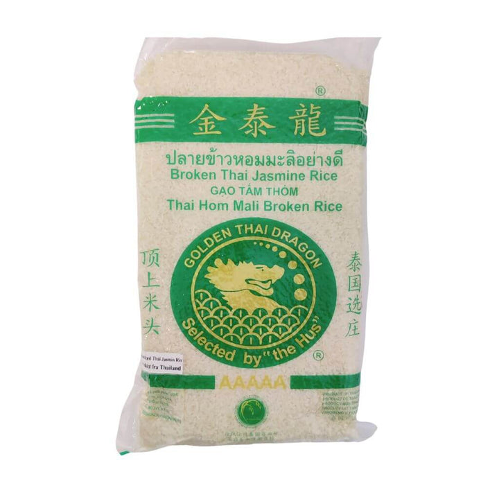 Broken Thai Jasmin Rice Golden Thai Dragon 2kg