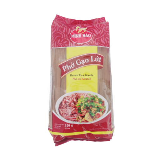 Brune Ris Nudler (Pho Gao Lut) Minh Hao 250g