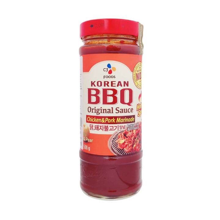 CJ Koreansk BBQ Kylling og Svinekøds Marinade (Spicy) 500g