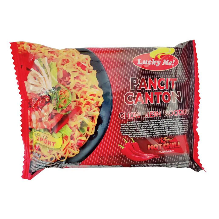 Chow Mein Noodles Hot Chili Pancit Canton LM 60g