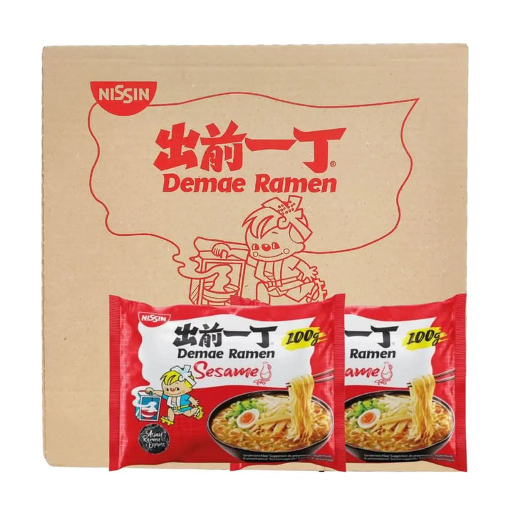 Demae Ramen Sesam Nudler Nissin 30x100g