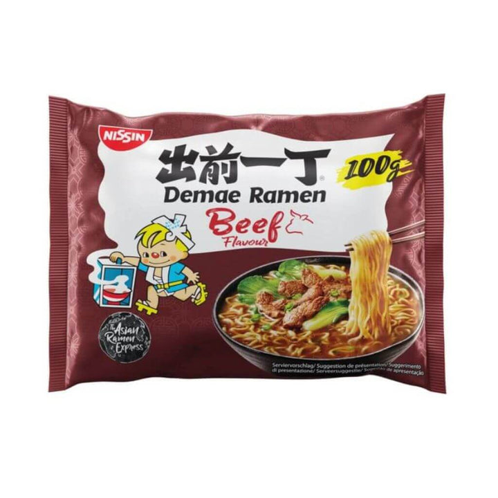 Demae Ramen m. Okse Nissin 100g