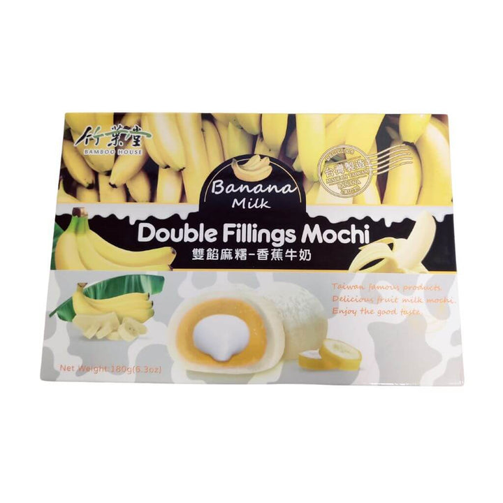 Double Fillings Mochi Banana Milk Bamboo House 180g