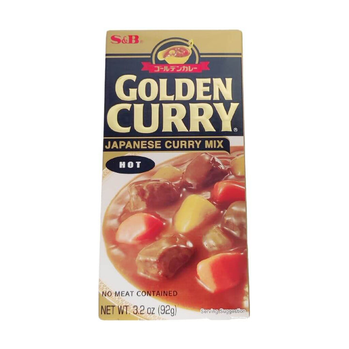 Golden Curry Spice Paste Hot S&B 92g