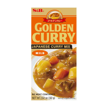 Golden Curry Spice Paste Mild S&B 92g