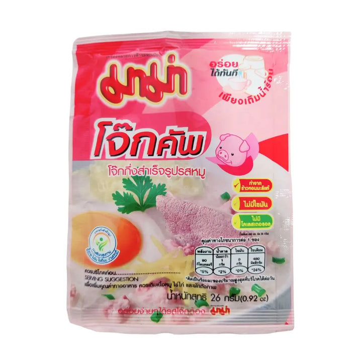 Instant Rice Porridge Pork Flavour Mama 50g