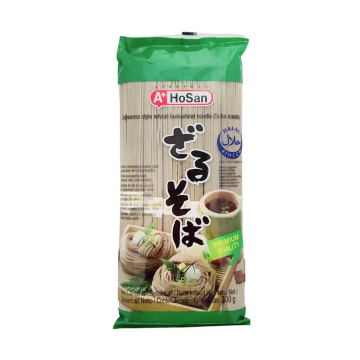 Japanske Soba Nudler (Boghvede Nudler) Hosan 300g