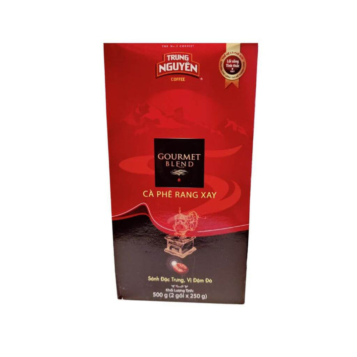 Trung Nguyen Kaffe Gourmetblanding (Ca Phe Rang Xay) 500g