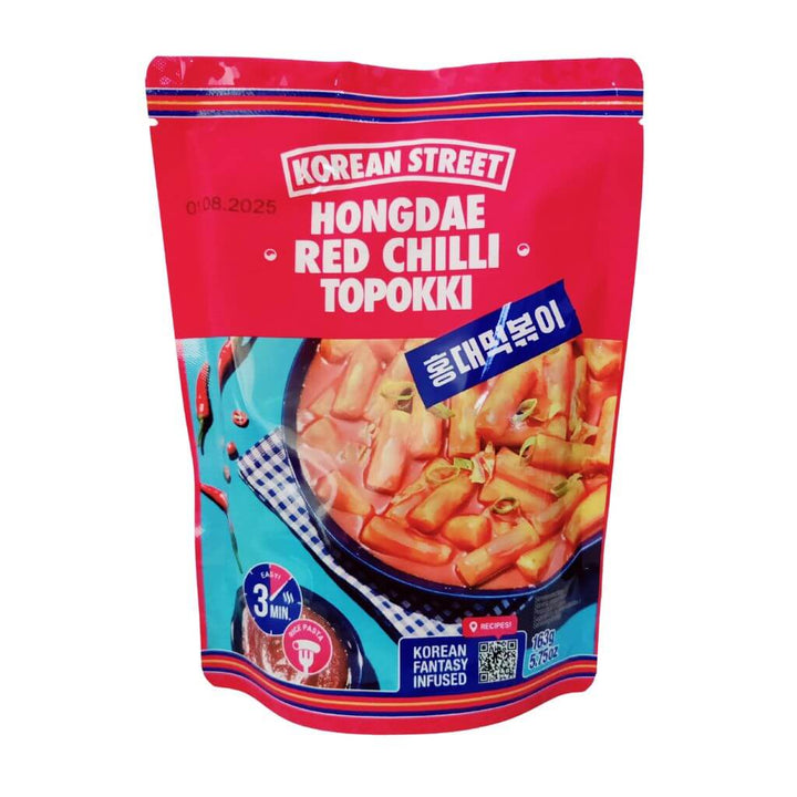 Korean Street Hongdae Red Chili Topokki (Riskager) 163g