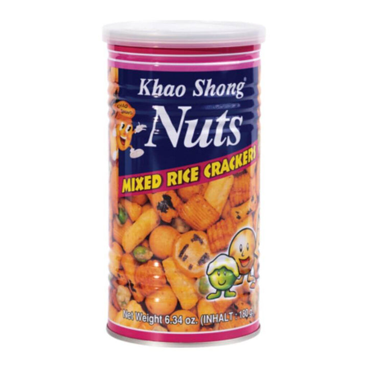 Mixed Rice Crackers Khao Shong 180g