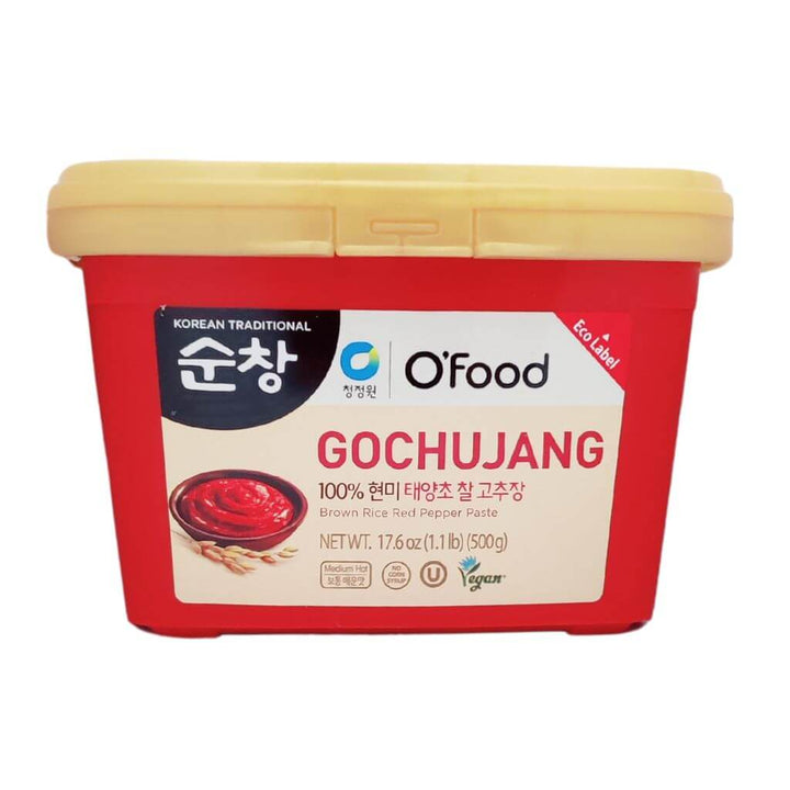 O Food Gochujang Rød Chili Pasta (Medium Hot) 500g