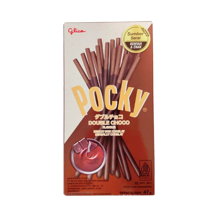 Pocky Double Choco Glico 47g