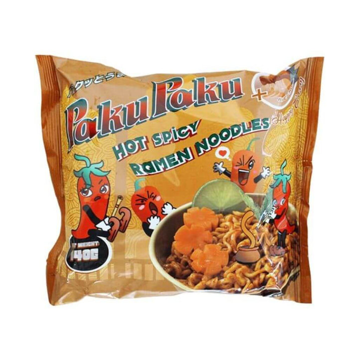 Ramen Nudler Curry (Hot Spicy) PakuPaku 140g