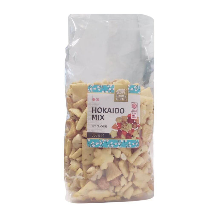 Rice Crackers Hokaido Mix Golden Turtle 300g