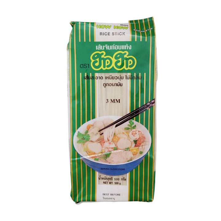 Rice Stick 3 mm. How How (Straight) 500g