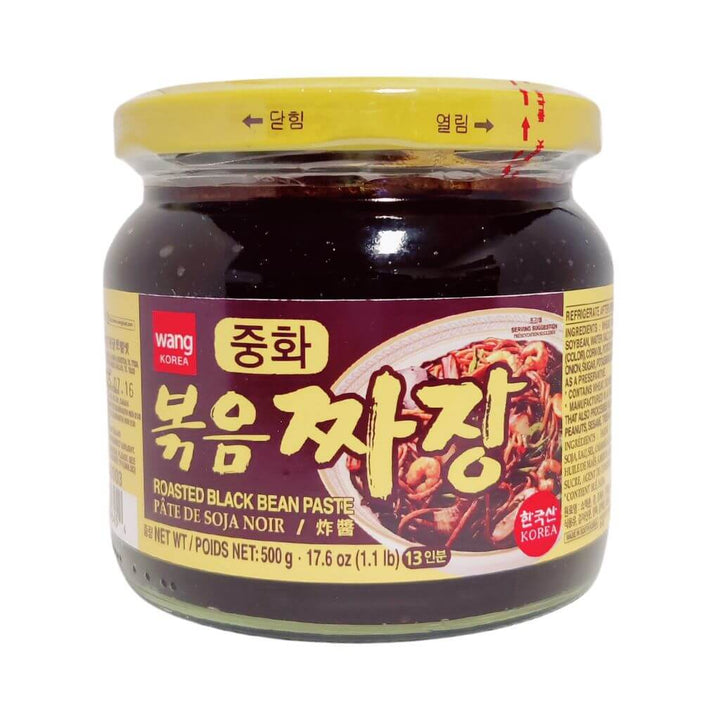 Roasted Black Bean Paste (Sort Sojabønne Pasta) Wang 500g