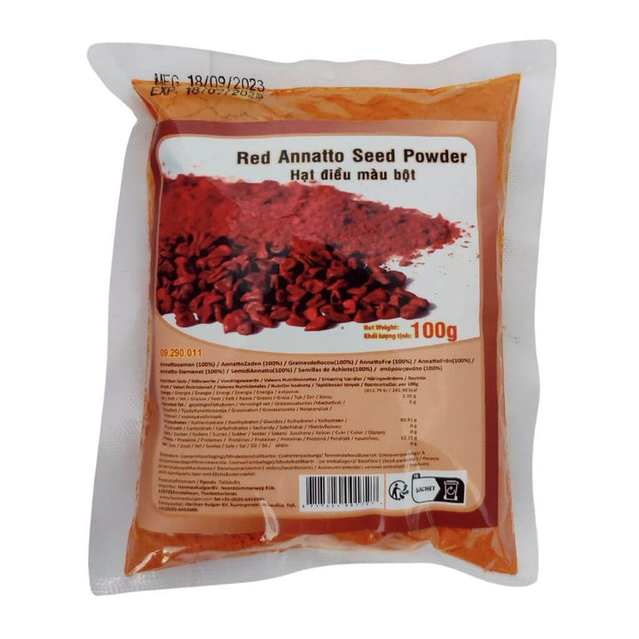 Røde Annatto Frøpulver 100g