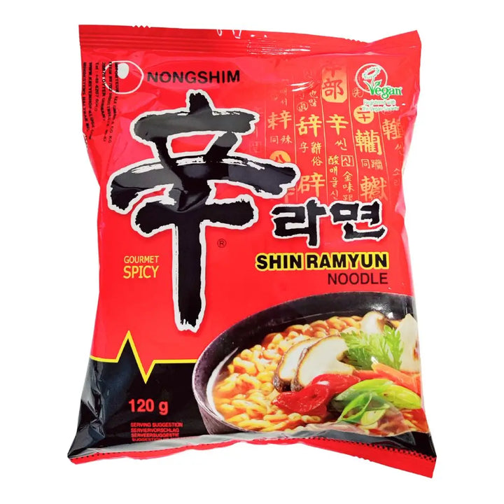 Shin Ramyun Gourmet Spicy Nongshim 120g