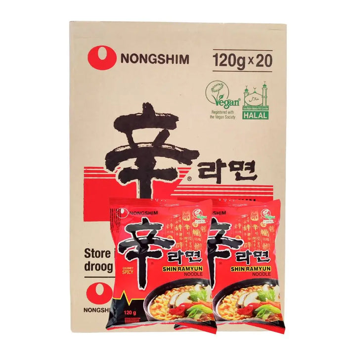 Shin Ramyun Gourmet Spicy Nongshim 20x120g