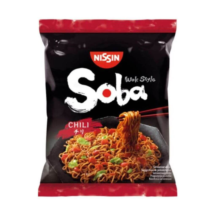 Soba Instant Nudler m. Chili Nissin 110g