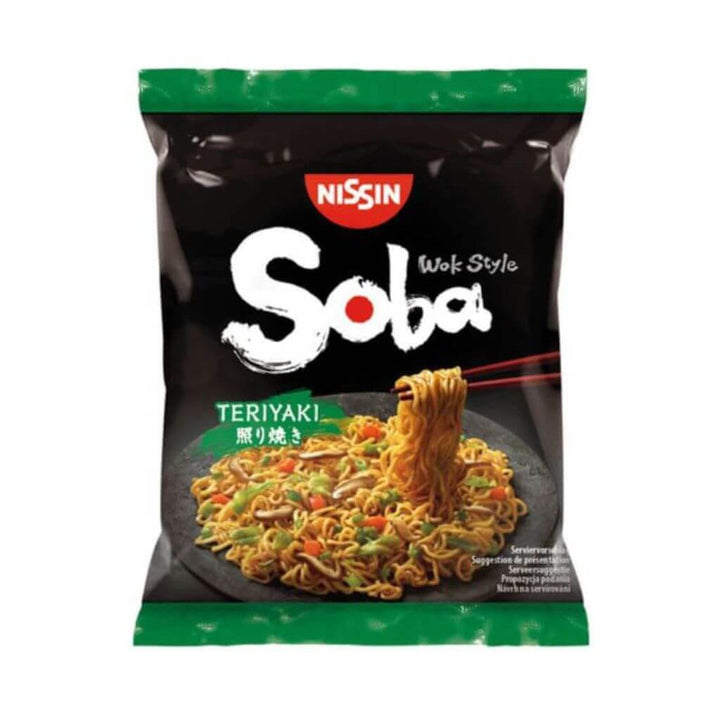 Soba Instant Nudler m. Teriyaki Nissin 110g