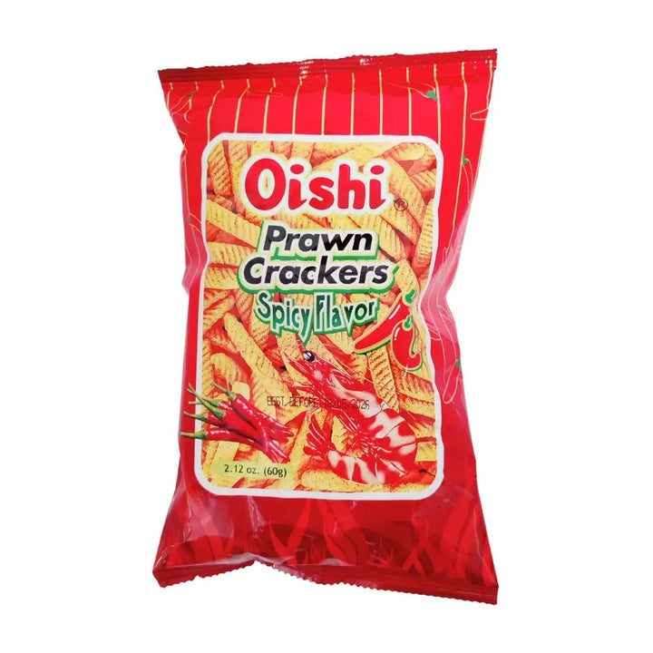 Spicy Prawn Crackers Oishi 60g