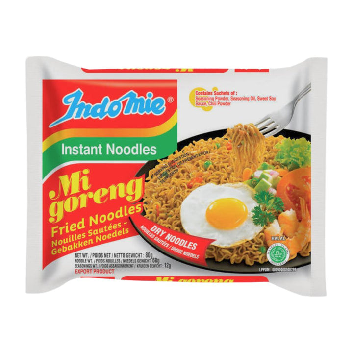 Spicy Stir Fry Nudler Pedas (Mi Goreng) Indomie 80g