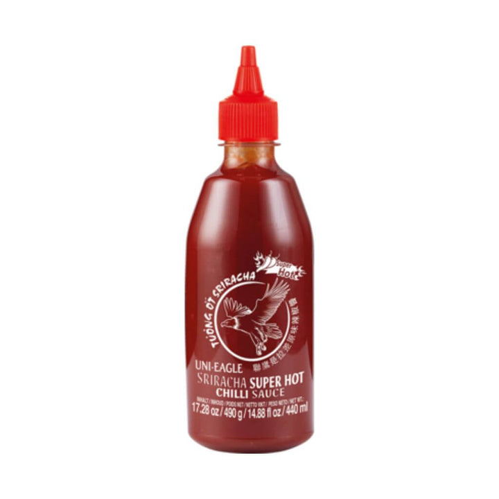 Sriracha Sauce Super Hot Uni-Eagle 440ml