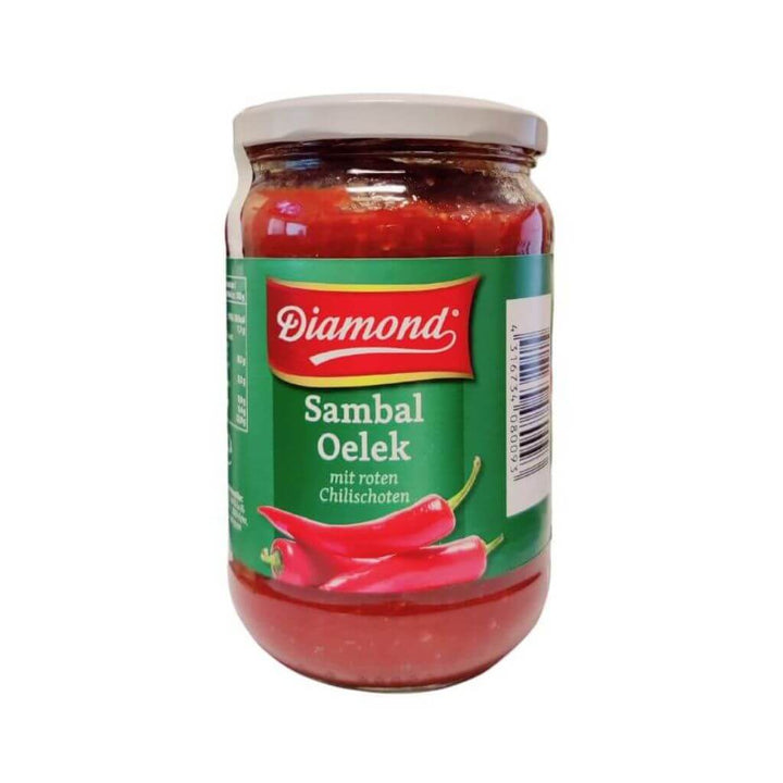 Stærk Chilipasta (Sambal Oelek) Diamond 740g