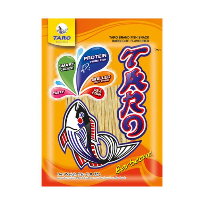 Taro Fish Snack BBQ Flavor 52g