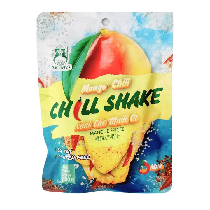 Tørret Mango Chili Snack Glutenfri (Mild) Bacoviet 100g