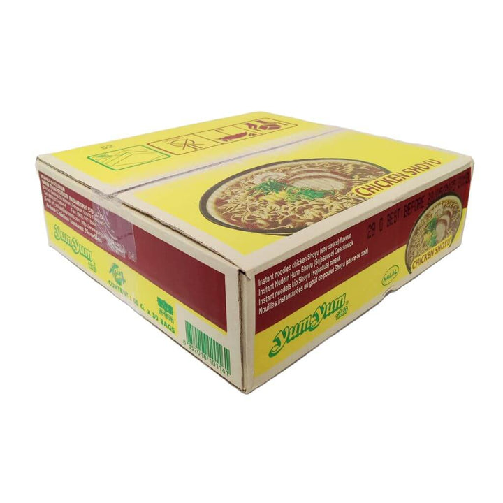 Yum Yum Instant Nudler m. Japansk Kyllinge Shoyu 30x60g