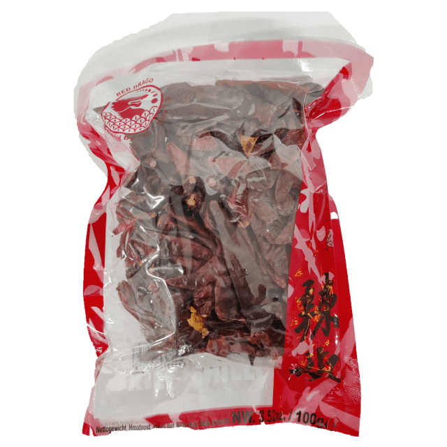Dried Chili Without Stem "Red Drago" 100g
