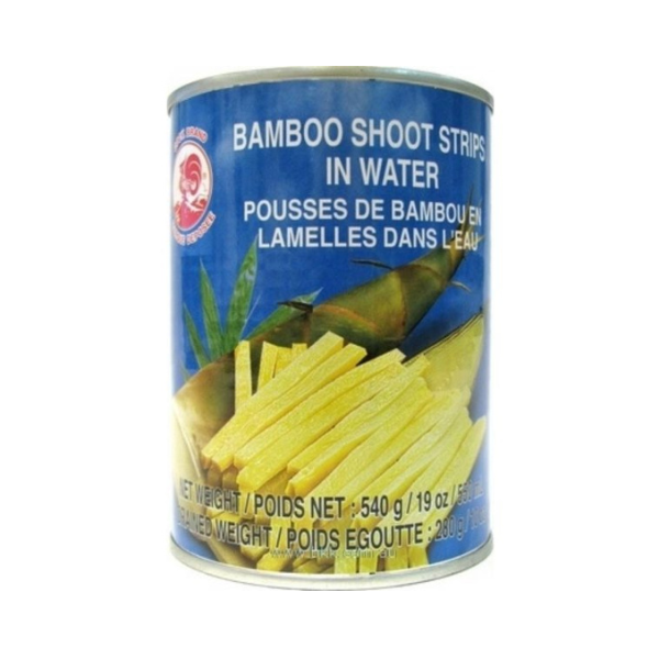 Bamboo Shoots (Strips) "COCK Brand" 1x2,95kg