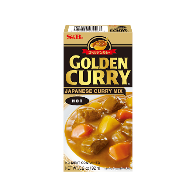 Golden Curry (HOT) “S&B” 92g